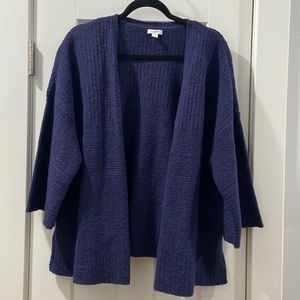 Pure Jill j jill super soft blue sweater cardigan excellent condition 💕 medium